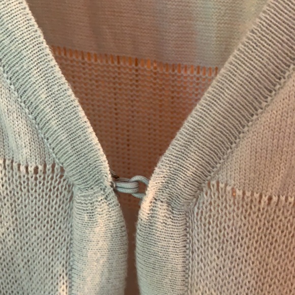 Cabi Nantucket Gray Long Duster Cardigan - Picture 6 of 7